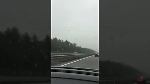 346 km/h in Porsche 918 Spyder on German Autobahn chasing Koenigaegg Agera R brutal Swedish 216 mph