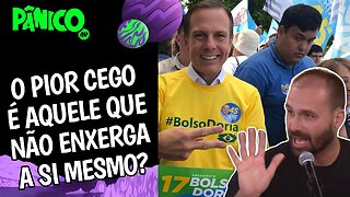 Eduardo Bolsonaro: 'DORIA DEVE CHORAR NO BANHO PORQUE QUERIA MUITO SER BOLSONARO, MAS JAMAIS SERÁ'