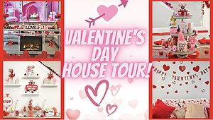 Valentine's Day House Tour!