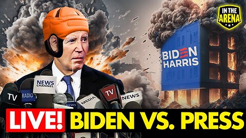 🚨 Joe Biden TRAIN WRECK Press Conference LIVE Right NOW | Come Laugh At Joe With Us...
