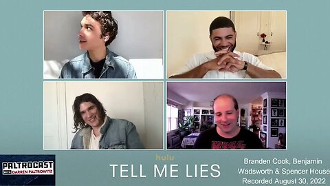 Branden Cook, Benjamin Wadsworth & Spencer House ("Tell Me Lies") interview with Darren Paltrowitz