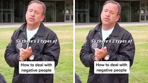 How to deal with negative people