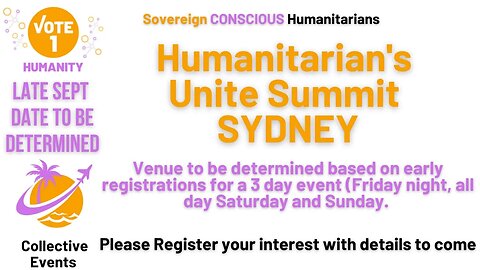 Humanitarian's United Summit Sydney