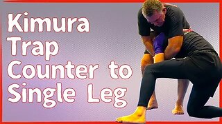 Kimura Trap Counter to Single Leg.