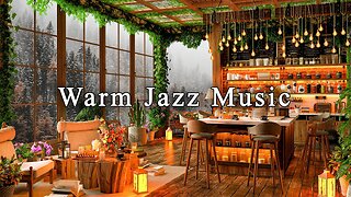 Relaxing Jazz Instrumental Music to Study, Work ☕ Cozy Coffee Shop Ambience ~ Soothing Jazz Music