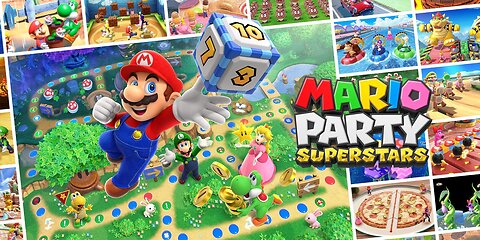 Super Mario Party Minigames (Square Off) Nintendo Switch Gameplay