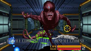 "Opening 2" - Alien 3 - The Gun [Arcade; Sega; 1993]