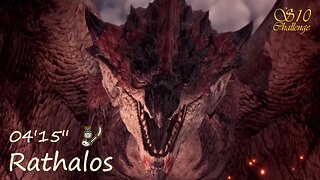 Rathalos (04'15'') | Insect Glaive | Monster Hunter World: Iceborne | "Sub 10 Challenge"