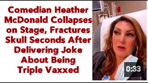 Comedian Heather McDonald Collapses on Stage, Fractures Skull Seconds After Delivering Joke