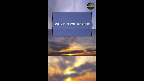 Why Did You Repent #shorts