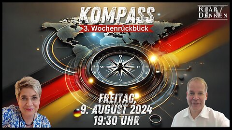 🔴💥LIVE | KOMPASS Die Nachrichtensendung mit Alexa und Stefan💥