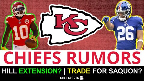 Kansas City Chiefs Rumors: Trade For Saquon Barkley? MASSIVE Tyreek Hill Contract Extension Coming?