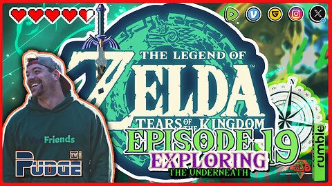 The Legend of Zelda: TOTK Ep 19 | Exploring the Underneath | Pudge Plays Video Games