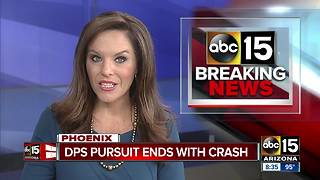 Driver in custody after DPS pursuit in Phoenix
