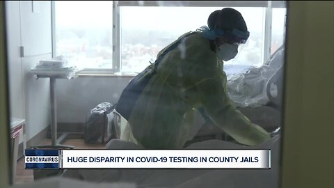 Huge disparity in COVID-19 testing in county jails