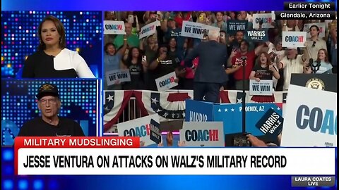 Jesse Ventura Is Mad At JD Vance, George Bush For Walz Lying About Military Record