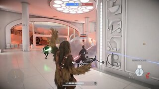 Chewbacca & Han Solo 12,435 Score & 22 Eliminations - Heroes vs Villains - Bespin - Battlefront II