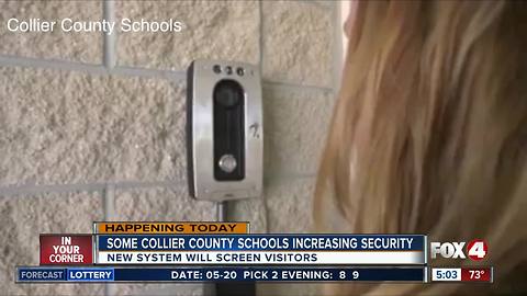 Collier County schools begin increasing security