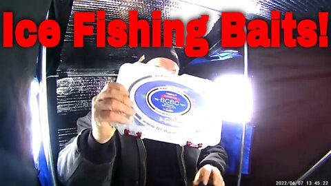 Ice fishing baits for panfish 2022 #BcBaitCo #icefishing