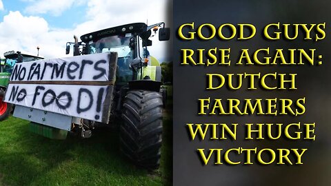 A white pill, the protesting Dutch Farmers, collapse their government.