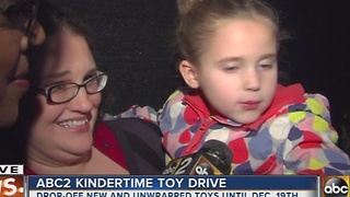 ABC2 It's Kindertime toy drive