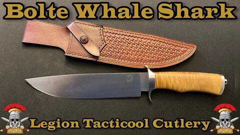Bolte Knives Whale Shark! Like, Share, Subscribe, AND Shout Out!