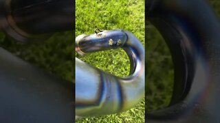 INSANE Two Stroke Pipe Transformation🔥🔥 #shorts