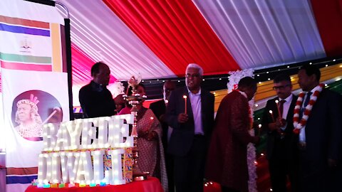 SOUTH AFRICA - Durban - King Goodwill Zwelithini hosts Diwali celebrations (Video) (mkh)