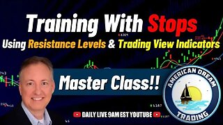 Elevating Your Technical Analysis - Mastering Stops, Resistance Levels & Trading View Indicators