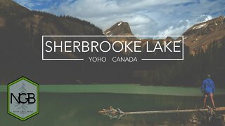 Sherbrooke Lake, Yoho National Park, BC -- 4K Cinematic