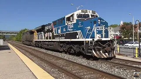 CSX 3194 Spirit of Our Law Enforcement on M415 Power Move from Brunswick, Maryland October 1, 2023