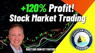 +120% Profit - VIP Member's Stock Market Trading Success