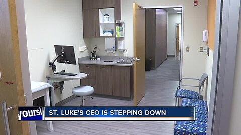 ST. Luke's CEO is stepping down