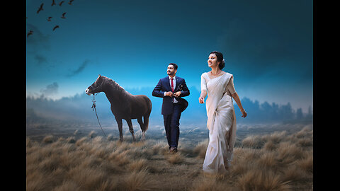 Ultimate Pre wedding Photoshop Manipulation