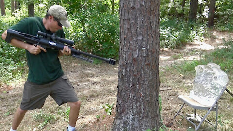 Shooting THROUGH Trees - PUBG in Real Life!