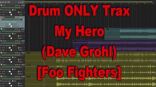 Drum ONLY Trax - My Hero (Dave Grohl) [Foo Fighters]