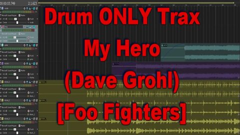 Drum ONLY Trax - My Hero (Dave Grohl) [Foo Fighters]