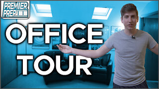 Premier Prep... Caution Glass Office Tour | Inside Look At Our Next Step To A Studio!