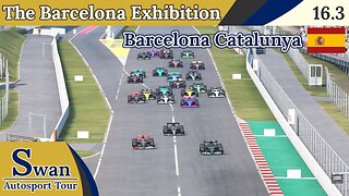 The Barcelona Exhibition from the Barcelona・Round 3・The Swan Autosport Tour on AMS2