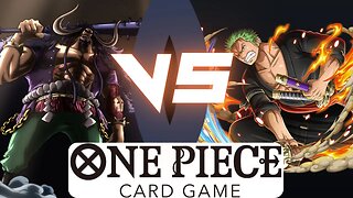 Kaido [ Purple ] VS Roronoa Zoro [ Red ] | OPTCG BATTLE | One Piece Card Game Gameplay