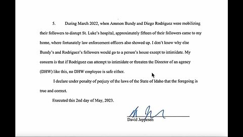 David Jeppesen Testifies Against Diego