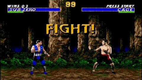 Ultimate Mortal Kombat Trilogy (Genesis) - Sub-Zero (MK3) - Hardest - No Continues