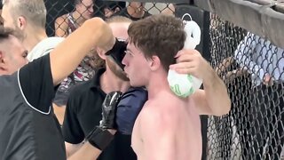 17 yr old kid stops 22 year old man in amateur Muay Thai!