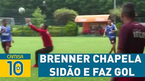 BRENNER chapela Sidão e faz gol ABSURDO em treino do SPFC!