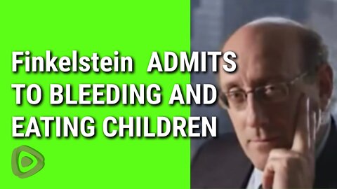 Top Elite "Lying Jew" Rabbi Abraham Finkelstein Openly Admits To Stealing Children, Killing Children, And Eating Children AND BLAMES YOU