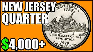 1999 New Jersey Quarters Worth Money - How Much Is It Worth and Why, Errors, Varieties, and History