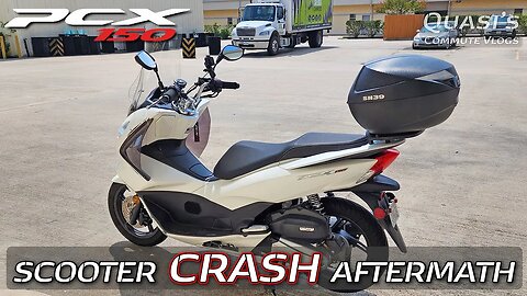 VLOG: Honda PCX150 Crash Aftermath // Road Trip Plans