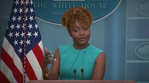 When Karine Jean-Pierre said it was "irresponsible" to ask if White House cocaine came from Bidens