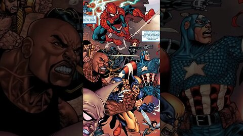 Spider-Man en la CIVIL WAR de la Tierra-10208 #spiderverse