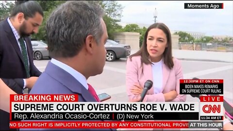 AOC: SCOTUS Endangered The Lives Of All Birthing People